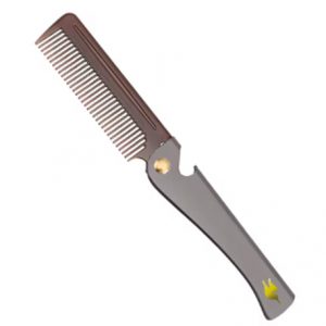 Peine barba y cabello plástico resistente